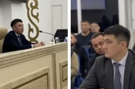 Көкшетау әкімі жиналыста шенеуніктерді сынап тастады