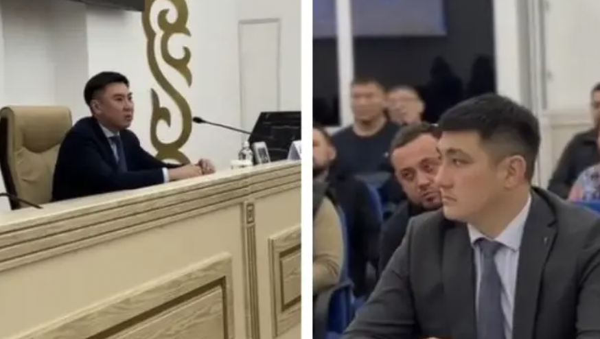 Көкшетау әкімі жиналыста шенеуніктерді сынап тастады