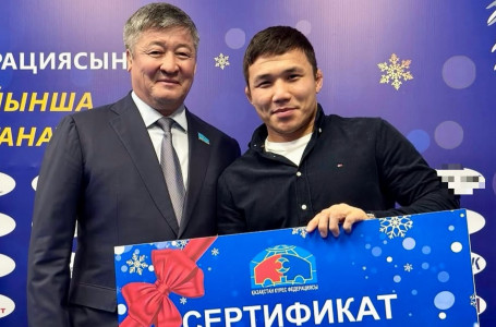 Әлем чемпионы Нұрқожа Қайпанов былтыр уәде етілген пәтер кілтін әлі алмағанын айтты