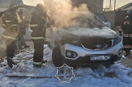 Маңғыстау облысында көлік өртенді: оқиғаның мән-жайы айтылды