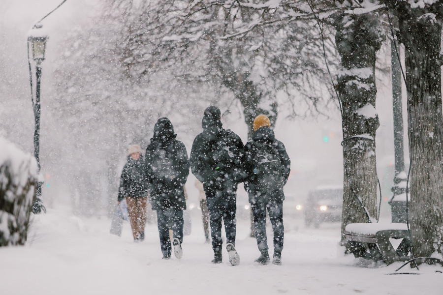 Қазақстанда қалың қар жауады