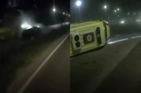 Түн ішінде жедел жәрдем көлігі мен жеңіл көлік соқтығысқан: Алматыда 23 жастағы фельдшер көз жұмды