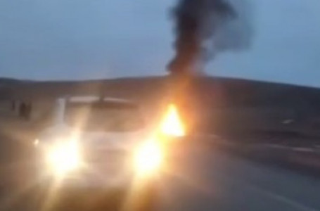 Қарағанды ​​облысында инкассатор көлігі жол апатына ұшырап, жүргізушісі қаза тапты