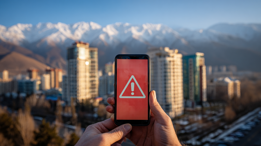 Алматы тұрғындары жер сілкінісін сезді