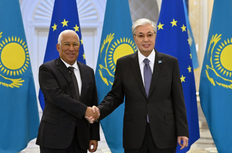 Антониу Кошта Ақордаға келді