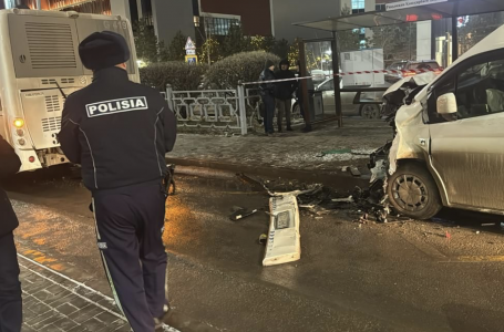 Астанада екі автобус жол апатына ұшырап, бір адам көз жұмды