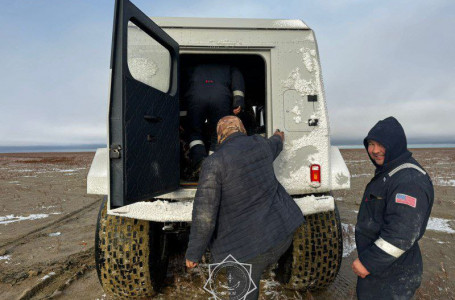 Атырау облысында батпаққа батқан 4 адам құтқарылды