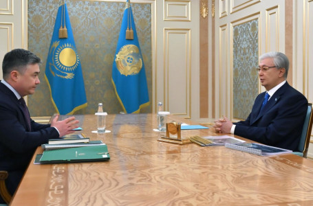Тоқаев Ұлттық банк төрағасы Сүлейменовті қабылдады