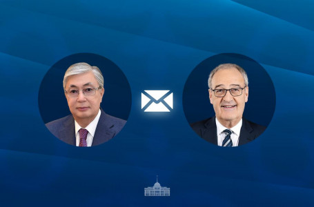 Тоқаев Швейцарияның жаңадан сайланған президентін құттықтады