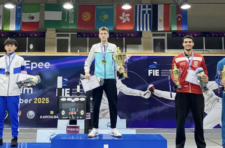 Қазақстандық семсерлесуші алтын жеңіп алды