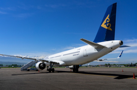 Air Astana әуекомпаниясының ұшағы Делиге шұғыл қонды