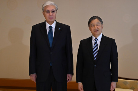 Тоқаев Жапония императоры Нарухитомен кездесті