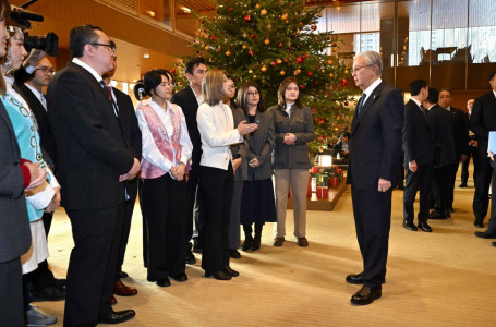 Мемлекет басшысы Жапонияда тұрып жатқан қазақстандықтармен кездесті