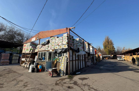 Алматыда заңсыз салынған базар сүріліп жатыр