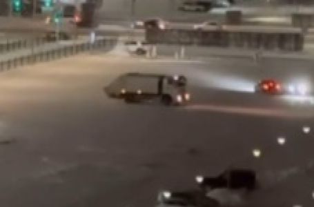 Желіде қар тазалайтын техниканың дрифт жасаған видеосы тарады