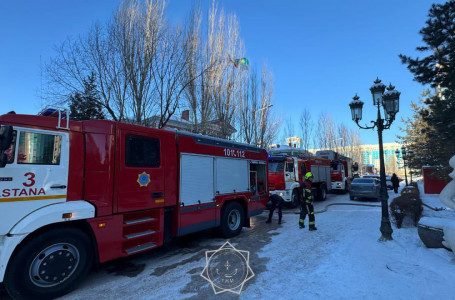 Елордадағы мейрамханада өрт шықты