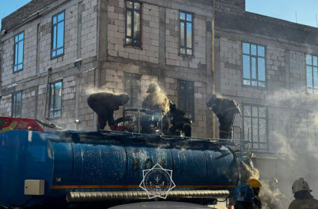 Астанадағы үш қабатты ғимаратта өрт шықты