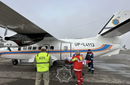 Алты жасар бүлдіршін Қызылордадан Алматыға ұшақпен шұғыл жеткізілді