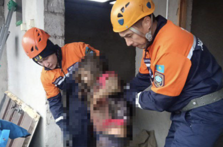 Жамбыл облысында қыз әжетхана шұңқырына құлап кеткен