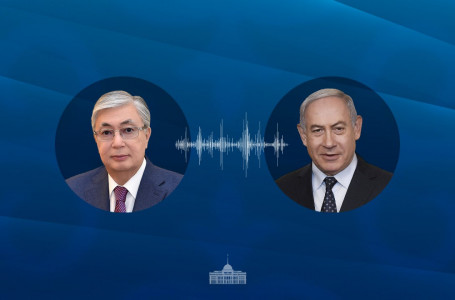 Тоқаев Нетаньяхумен телефон арқылы сөйлесті