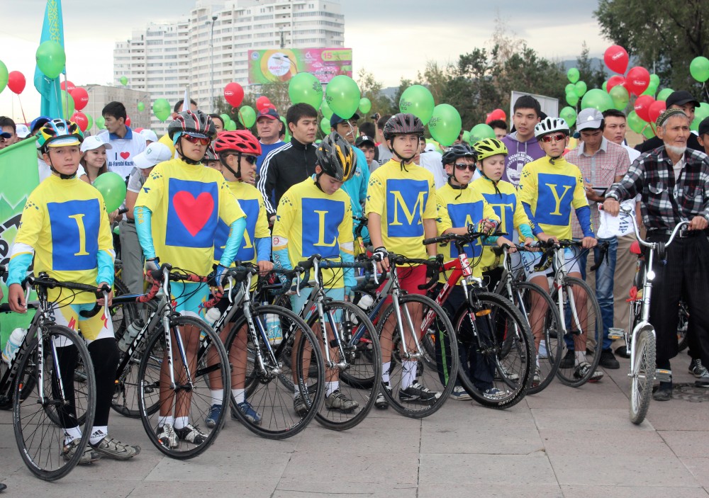 Алматы күні: Велошеруге 4000-нан астам қатысушы шықты