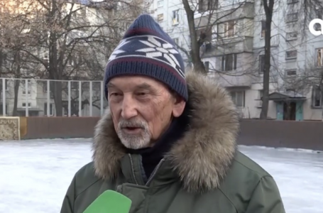 Алматылық зейнеткердің ауласындағы мұз айдыны тұрғындардың сүйікті жеріне айналған