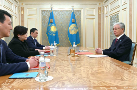 Тоқаев Конституциялық комиссия төрағасын қабылдады
