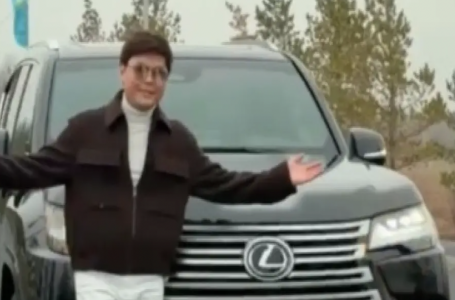 Жолда видео түсірген әнші Ернар Айдарға айыппұл салынды