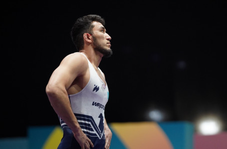 Ризабек Айтмұхан атақты балуандармен белдеседі