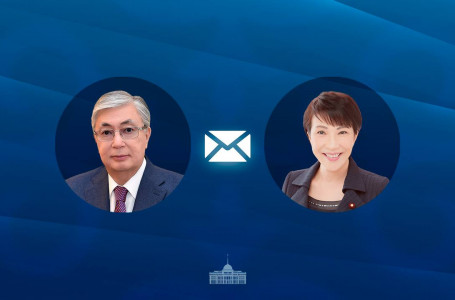 Тоқаев Жапония премьер-министрін құттықтады