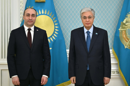 Тоқаев Грузияның ішкі істер министрін қабылдады