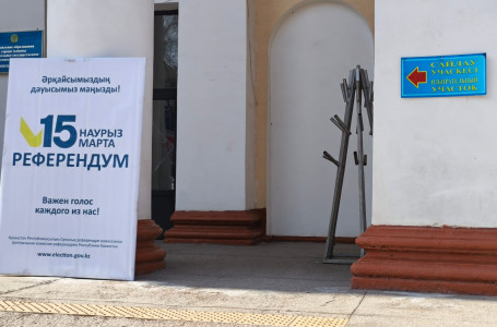 Жаңа Конституцияға байланысты референдум: бюллетень қандай болатыны көрсетілді