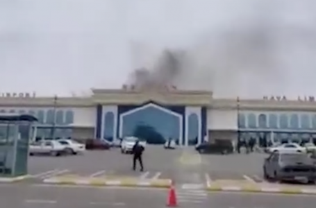 Ираннан ұшырылған дрон Әзербайжан аумағына құлаған