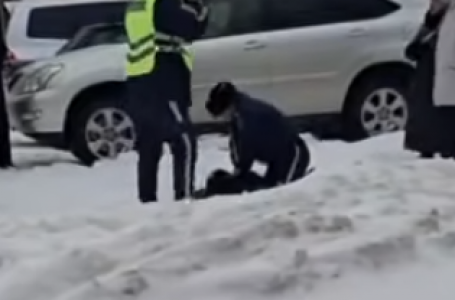 Петропавлда полицейлер өлім аузында жатқан әйелді құтқарды