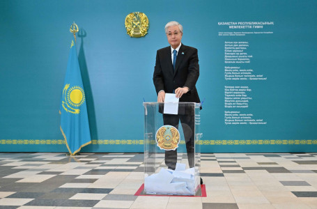 Тоқаев республикалық референдумда дауыс берді