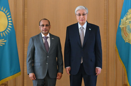 Тоқаев БАӘ-нің Қазақстандағы елшісін қабылдады