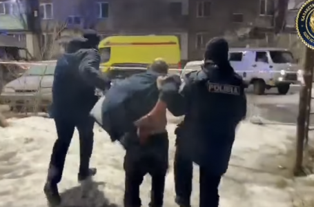 Шахтинскіде пәтерді өртеген күдікті ұсталды - видео