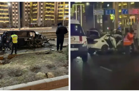 әл-Фарабидегі жантүршігерлік жол апаты: полицейлердің жарысқа қатысы бар ма?