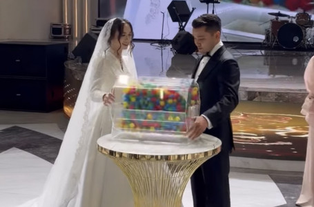 Жанболат пен Жазира ұлдарының тойында көлік ойнатты