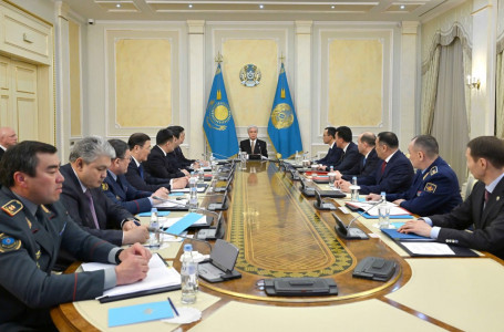 Тоқаев Қауіпсіздік кеңесінің отырысын өткізді