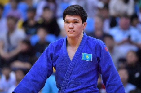 Дзюдошы Данияр Шамшаев Еуропа кубогында жеңімпаз атанды