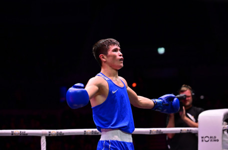 Боксшы Төрехан Сабырхан Азия чемпионатында қарсыласын ойсырата жеңді