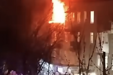 Риддерде пәтер өртеніп, 47 жастағы ер адам қаза тапты