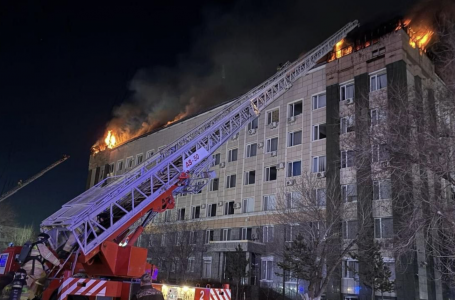 Ақтөбе облысы әкімдігіндегі өрт: тергеу тобы құрылды