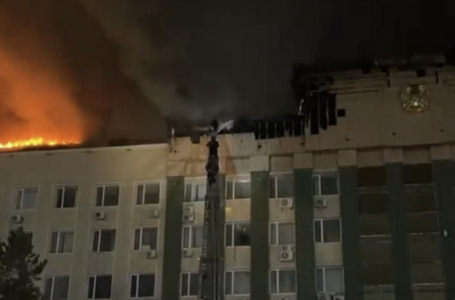 Әкімдікті шарпыған өрт: Ақтөбе облысының әкімі мән-жайды айтты