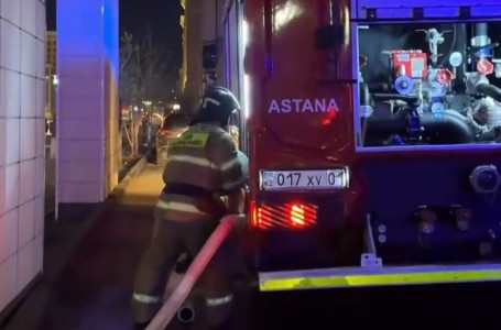 Астанада өрт кезінде үш бала қаза тапты: аман қалған әйелдің жағдайы белгілі болды