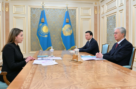 Президент “Қазақстан халқына“ қоғамдық қорының басқарма төрайымын қабылдады