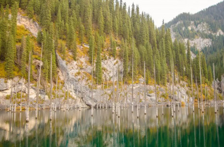 Алматы облысында Қайыңды көліне жол салынып жатыр