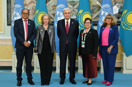 Президент халықаралық конвенция жетекшілерімен кездесті