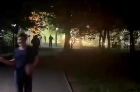 Алматыда саябақтағы түнгі отшашу тосын оқиғаға ұласқан